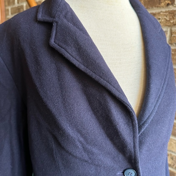 VTG EJE Dark Navy Blue Blazer - Picture 3 of 12